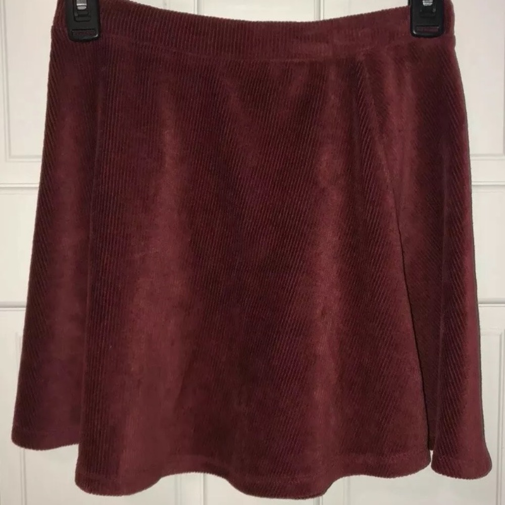 Forever 21 Red Skater Skirt XS